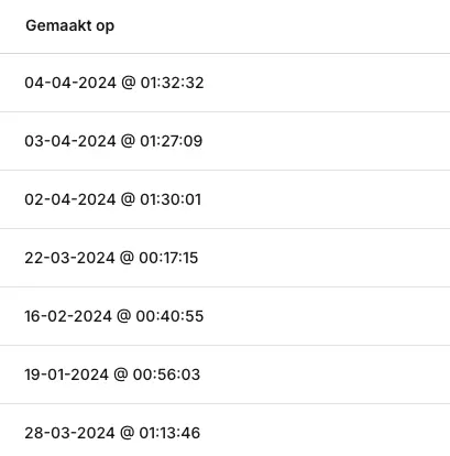 Gratis automatische back-ups inbegrepen bij Minecraft serverhosting